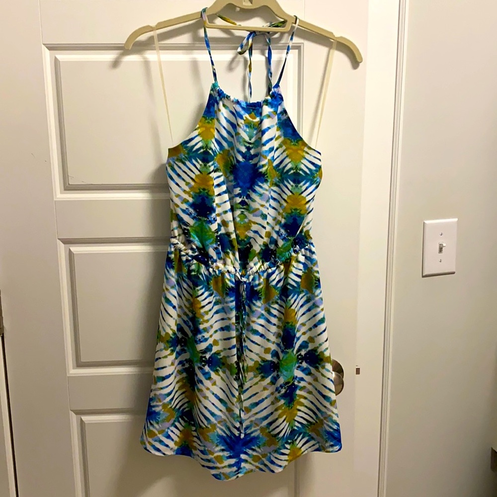Tie Die Halter Dress